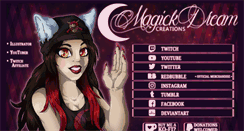 Desktop Screenshot of magickdream.com